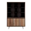 Teak buffetkast met zwarte binnenkant 140 cm - DTP Home Metropole