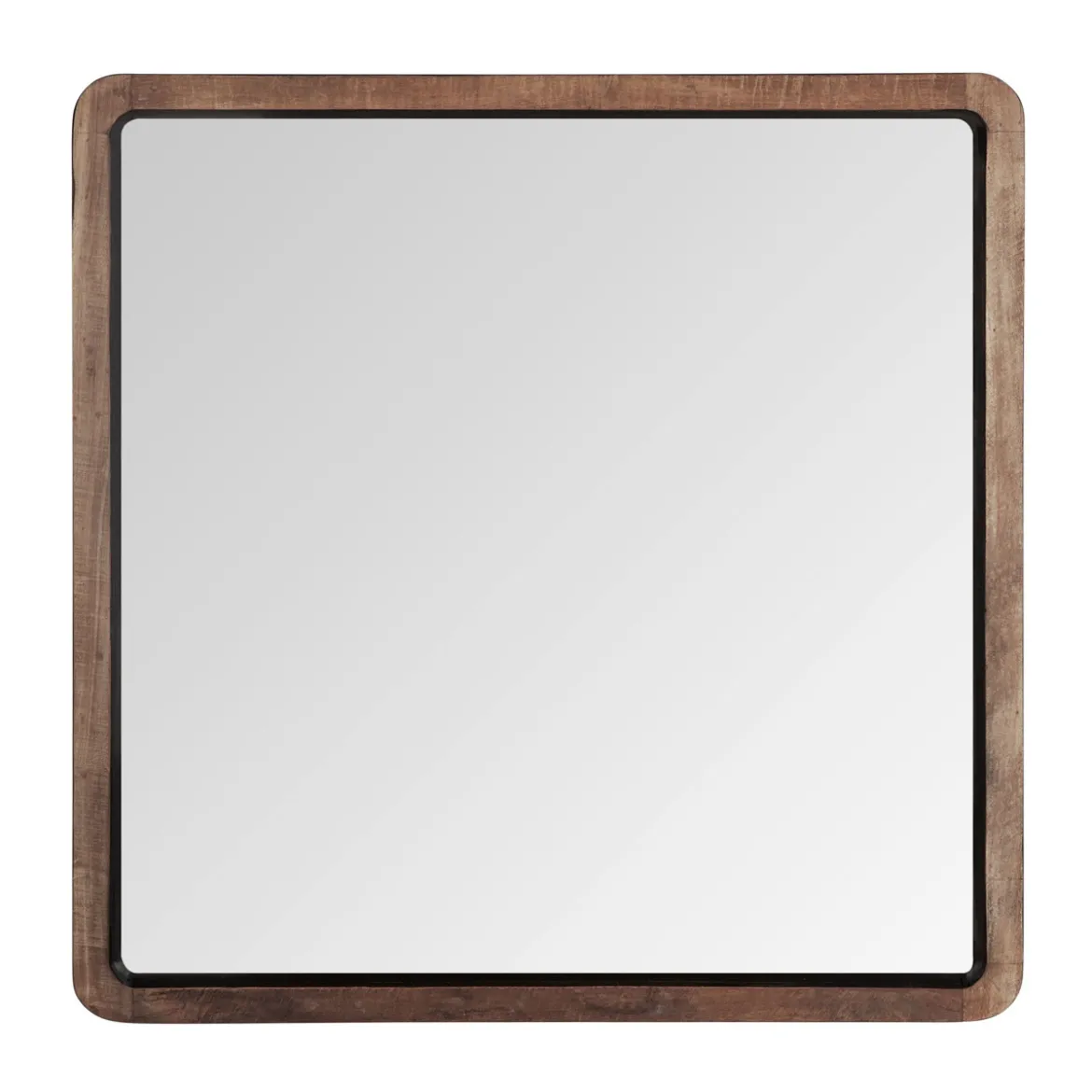 Teak design spiegel 80 x 80 cm - DTP Home Cosmo