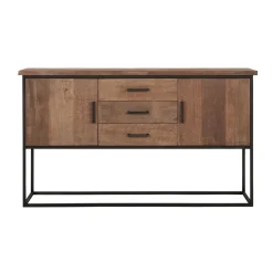 Teak dressoir industrieel design - DTP Home Timeless Beam
