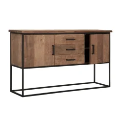 Teak dressoir industrieel design - DTP Home Timeless Beam