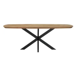 Teak eettafel deens ovaal - DTP Home Evo