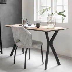 Teakhouten bureau - DTP Home Metropole