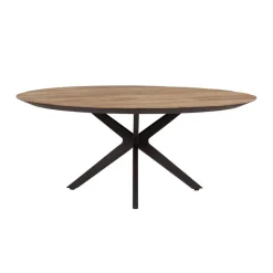 Teakhouten salontafel rond - DTP Home Metropole
