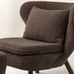 Teddy fauteuil met voetenbank - Lavis Ryxo