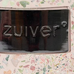 Terrazzo bijzettafel rond - Zuiver Victoria
