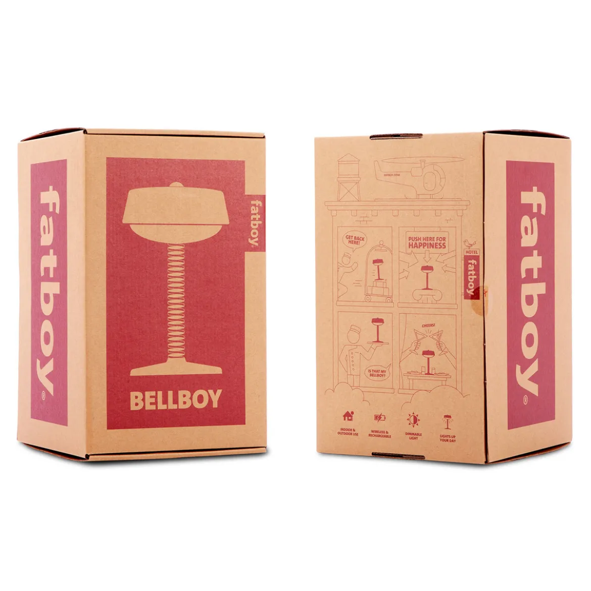 Touch tafellamp met accu - Fatboy Bellboy