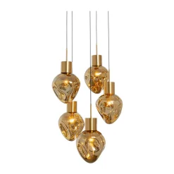 Trapse hanglamp gedeukt glas - Kare Design Supernova Dough