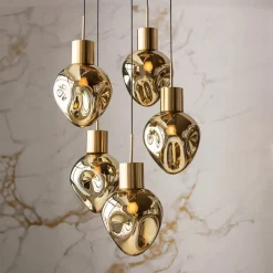 Trapse hanglamp gedeukt glas - Kare Design Supernova Dough