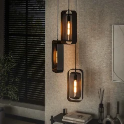 Trapse hanglamp van metaal - Santa Mesh Rotate