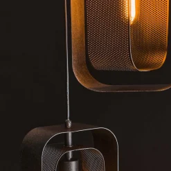 Trapse hanglamp van metaal - Santa Mesh Rotate