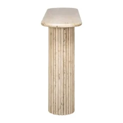 Travertin wandtafel Griekse pilaren - Richmond Interiors La Cantera