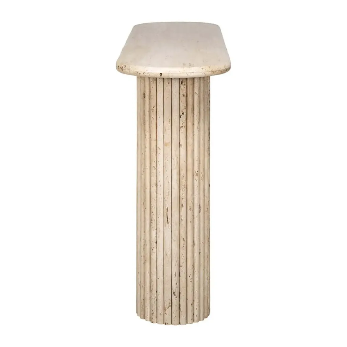 Travertin wandtafel Griekse pilaren - Richmond Interiors La Cantera