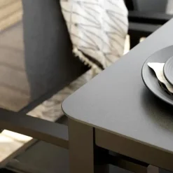 Tuintafel aluminium en glas - Brafab Rana