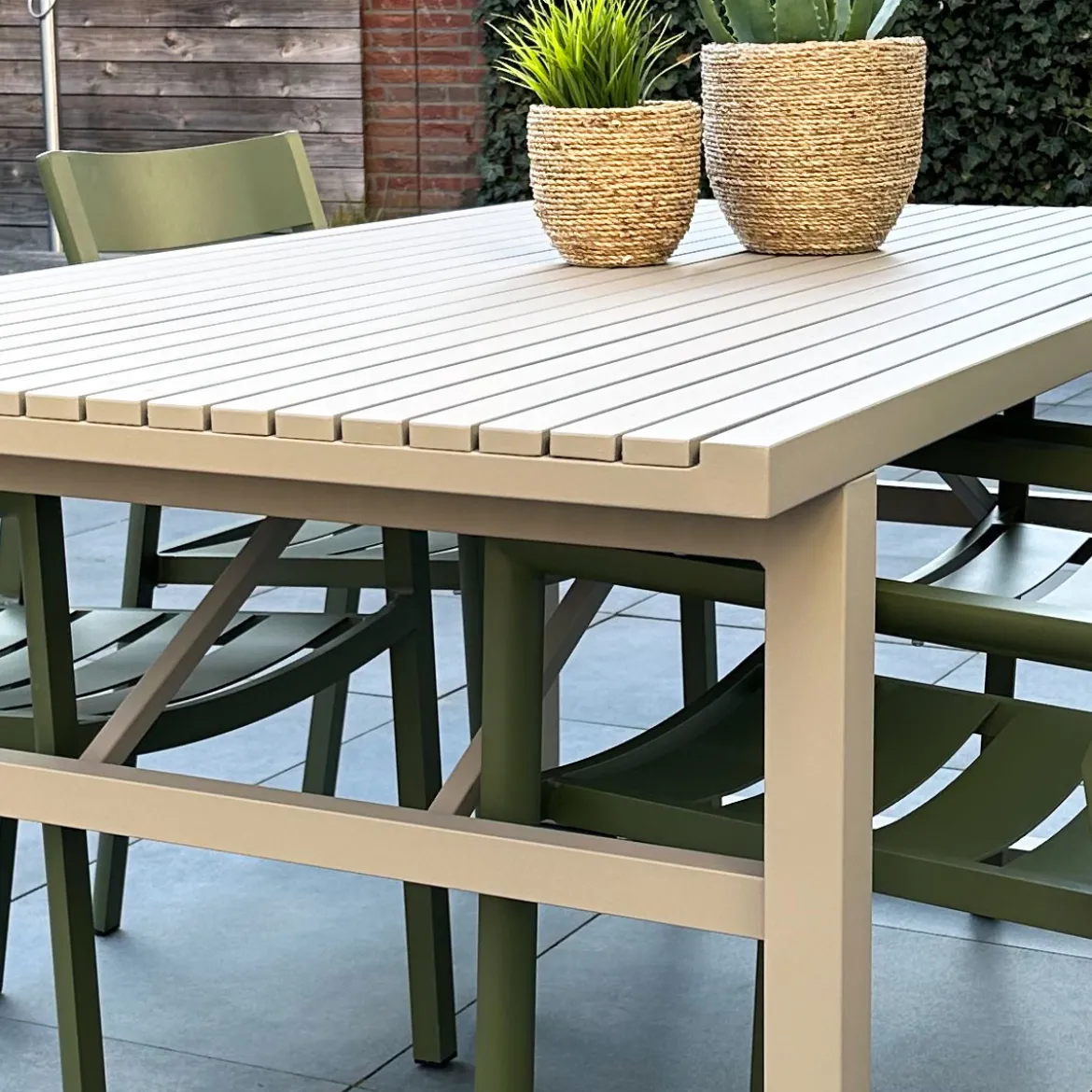 Tuintafel aluminium - Lavis Alure