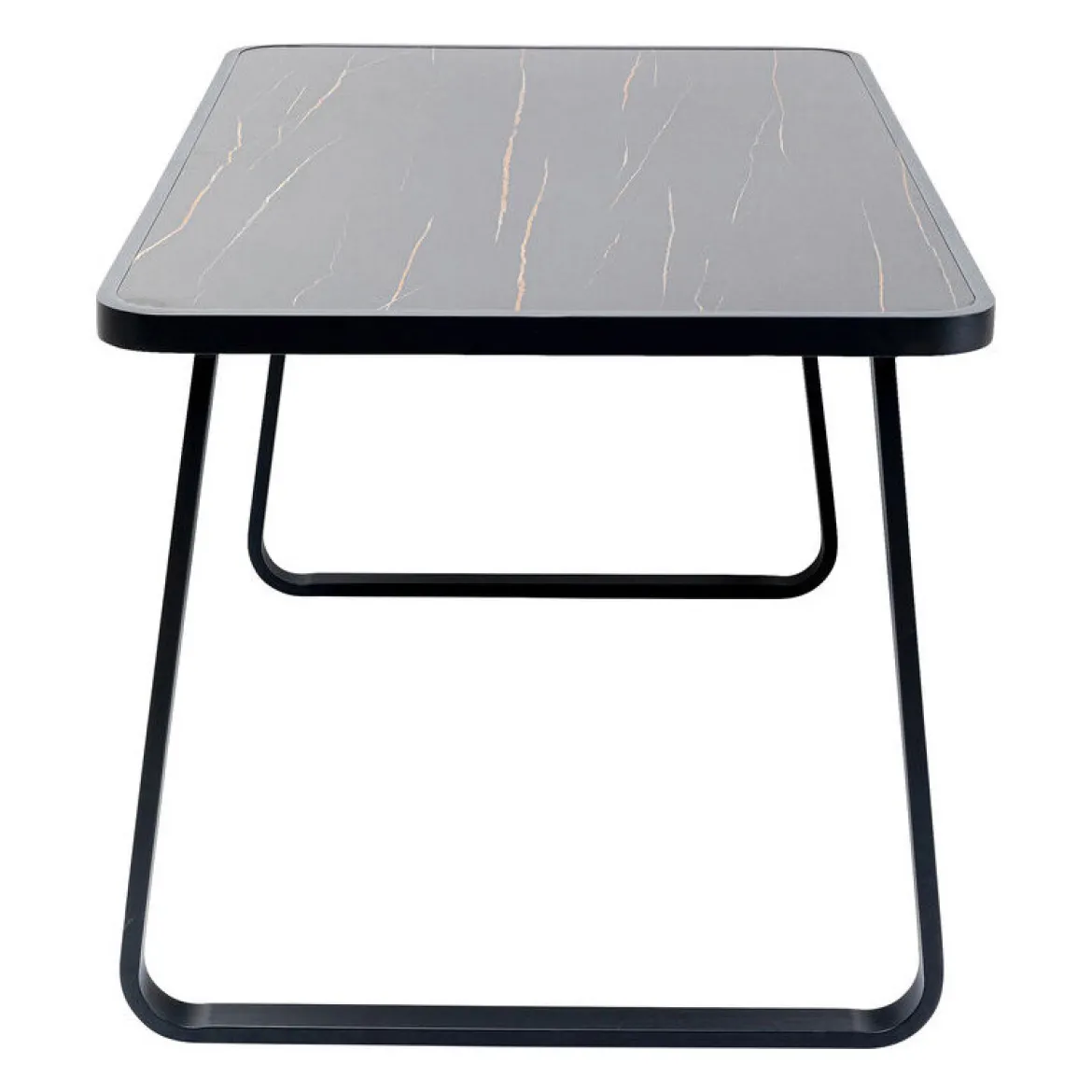 Tuintafel 4-persoons zwart - Kare Design Santos