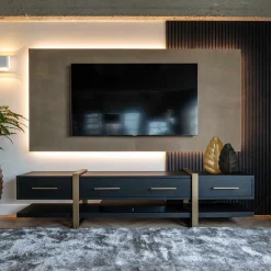 TV-dressoir donker hout - Richmond Interiors Cambon