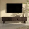 Tv-meubel hout met ribbels - Bodio Kamari