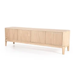 Tv-meubel licht eiken hout - Eleonora Harvey