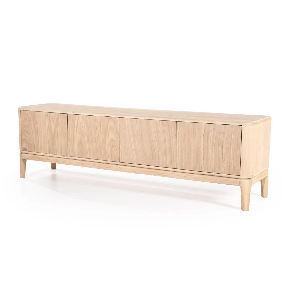 Tv-meubel licht eiken hout - Eleonora Harvey