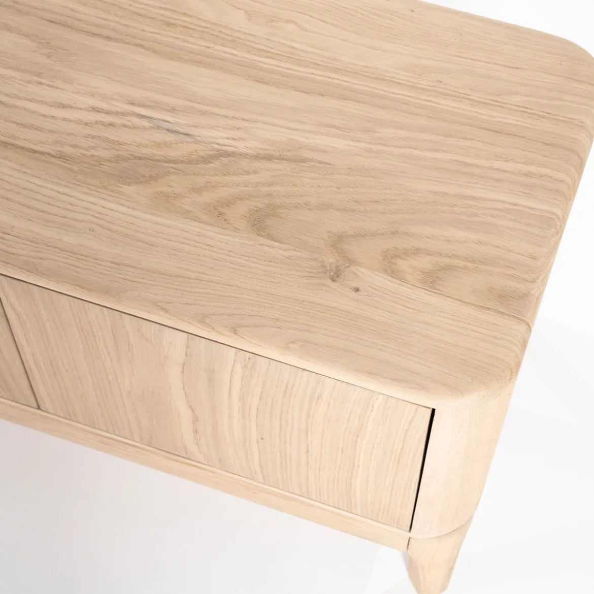 Tv-meubel licht eiken hout - Eleonora Harvey