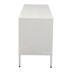 Tv-meubel met ribbelglas off white - Kare Design Naxos