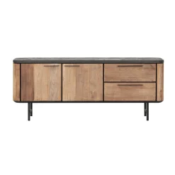 Tv-meubel teak hout met mortex - DTP Home Soho