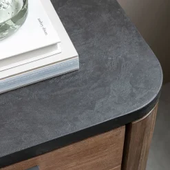 Tv-meubel teak hout met mortex - DTP Home Soho
