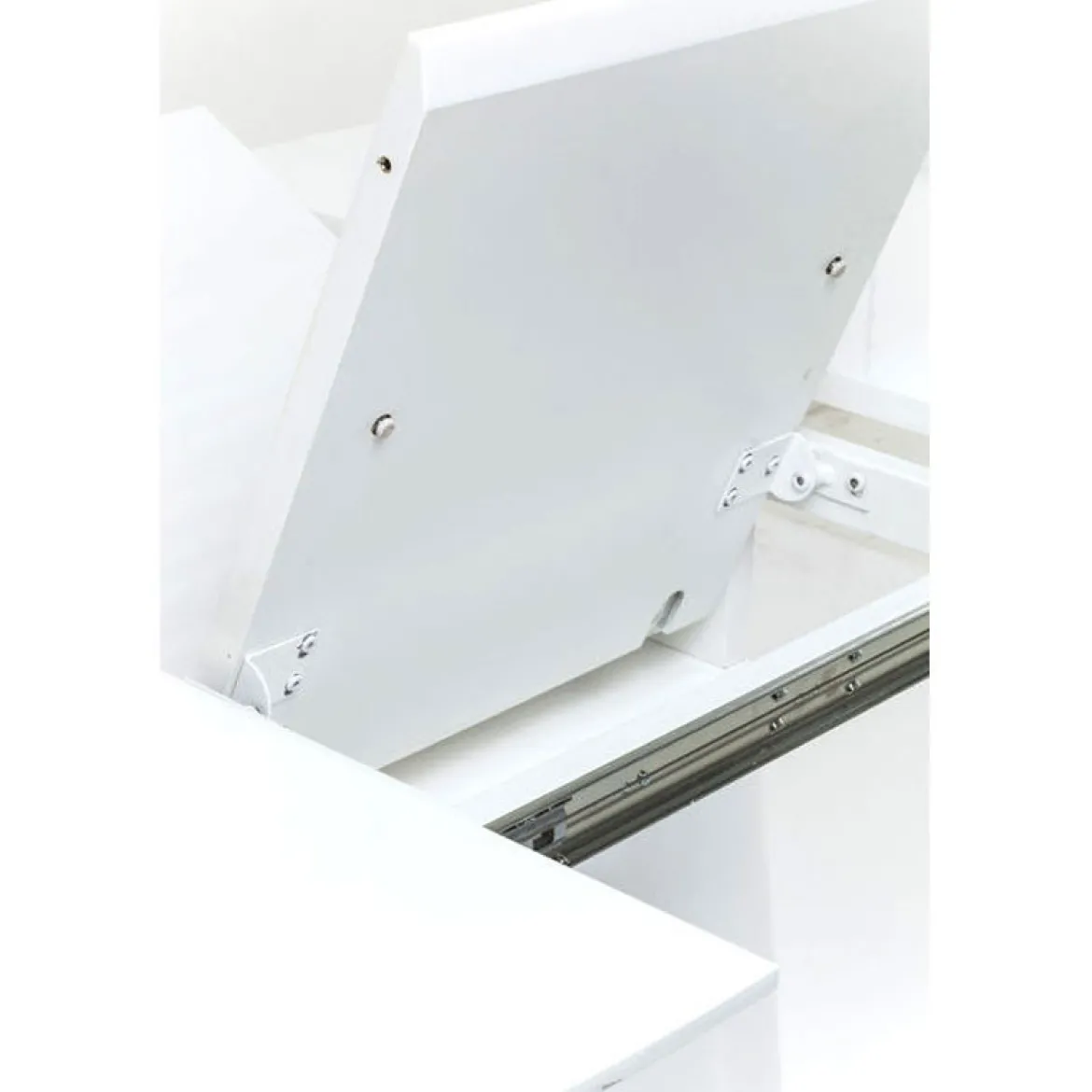 Uitschuifbare eettafel ovaal wit - Kare Design Benvenuto
