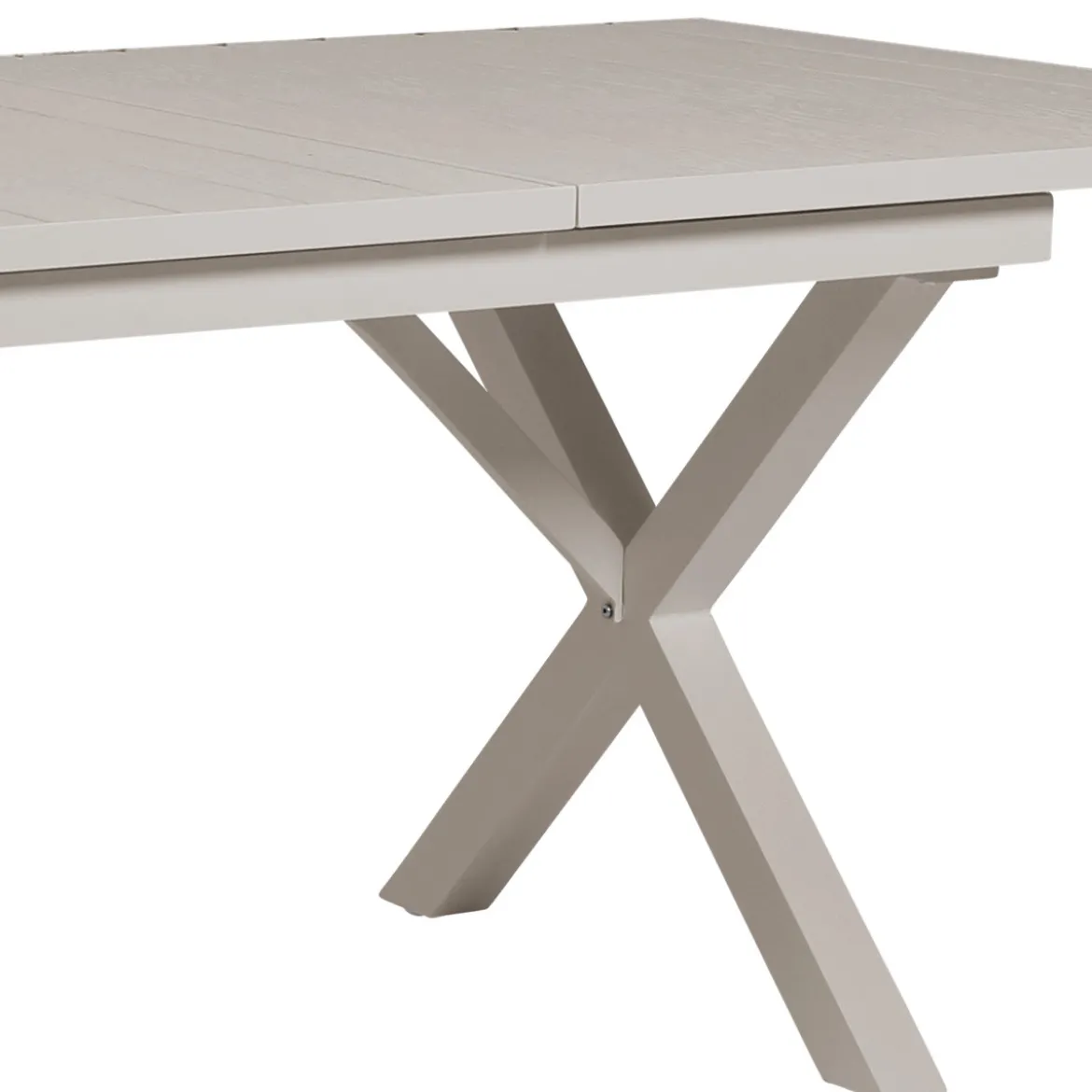 Uitschuifbare tuintafel aluminium - Brafab Hillmond