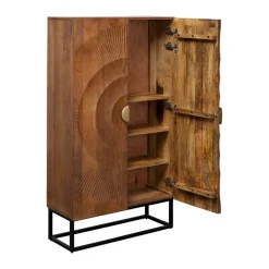 Unieke kast met houtsnijwerk deuren - Kare Design Madeira Bright