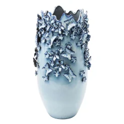 Vaas Delfts blauw met vlinders - Kare Design Butterflies