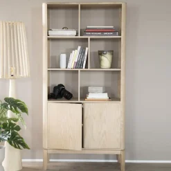 Vakkenkast licht eiken hout - Eleonora Harvey