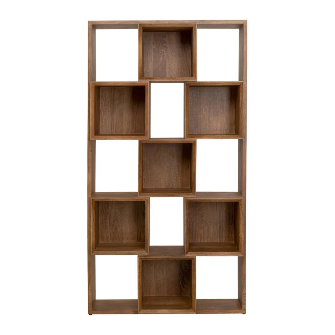 Vakkenkast massief mango hout - Kare Design Cubes Balance