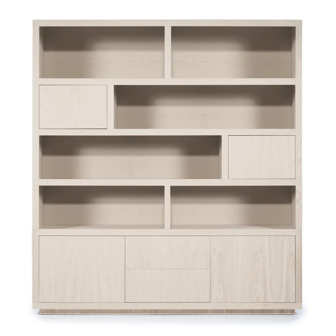 Vakkenkast taupe eiken 200 cm - Eleonora Helsinki