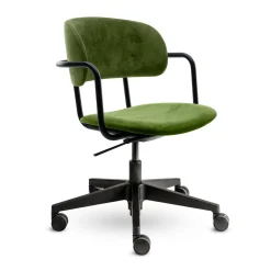 Velvet bureaustoel - Lavis Romi