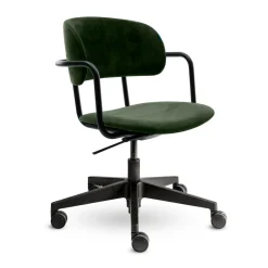 Velvet bureaustoel - Lavis Romi