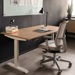 Verstelbaar bureau wit - Bodio Aspa