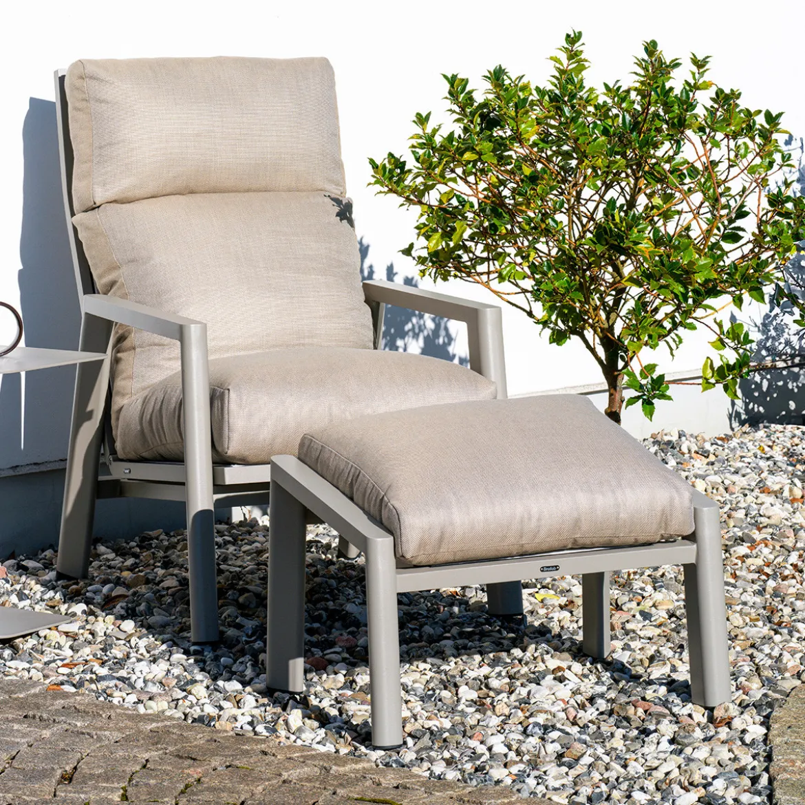Verstelbare loungestoel outdoor - Brafab Slide