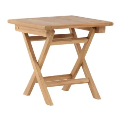 Vierkante cafetafel van teak - Lavis Kenya