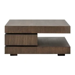 Vierkante salontafel bruin eiken - Richmond Interiors Oakura Brown