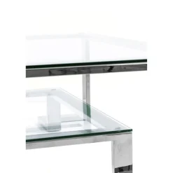 Vierkante salontafel glas - Kare Design Rush