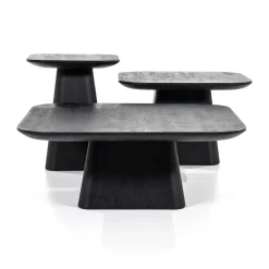 Vierkante salontafel mangohout - Eleonora Aron