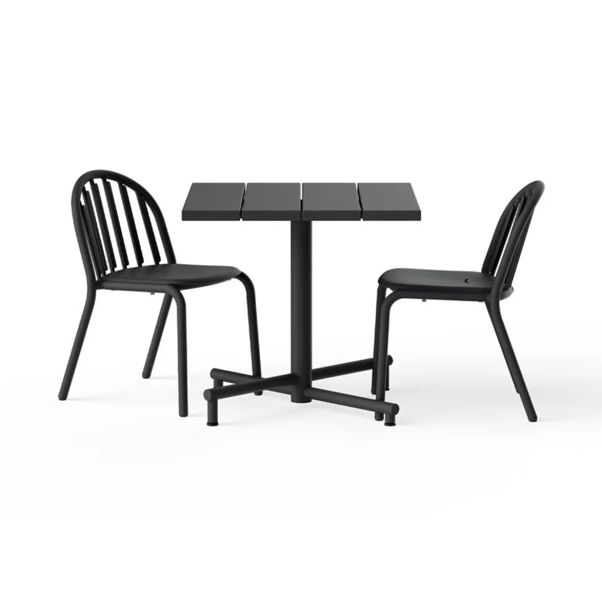 Vierkante tuintafel aluminium - Fatboy Freds Square Bistreau