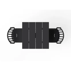 Vierkante tuintafel aluminium - Fatboy Freds Square Bistreau