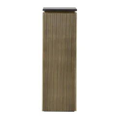 Vierkante zuil goud met ribbels - Richmond Interiors Ironville