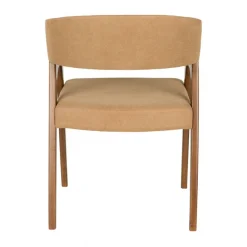Vintage eetkamerstoel walnoot - Dutchbone Adamello