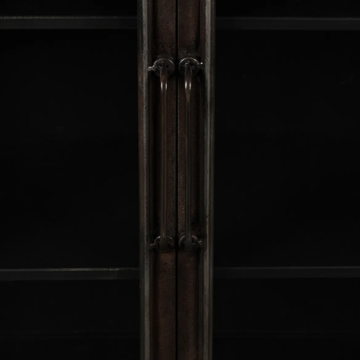 Vintage metalen kastje - Dutchbone Denza