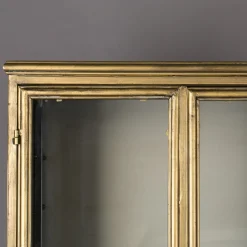 Vitrinekast antiek messing - Dutchbone Gertlush