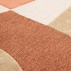 Vloerkleed wol en viscose - By-Boo Kazi
