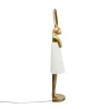 Vloerlamp goud konijn - Kare Design Rabbit Gold/White